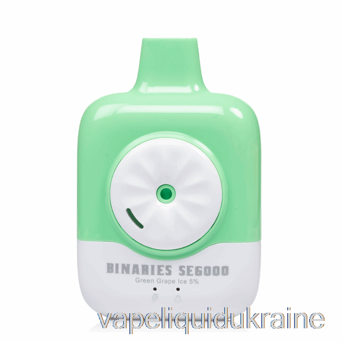 Vape Ukraine Horizon Binaries SE6000 Disposable Green Grape Ice